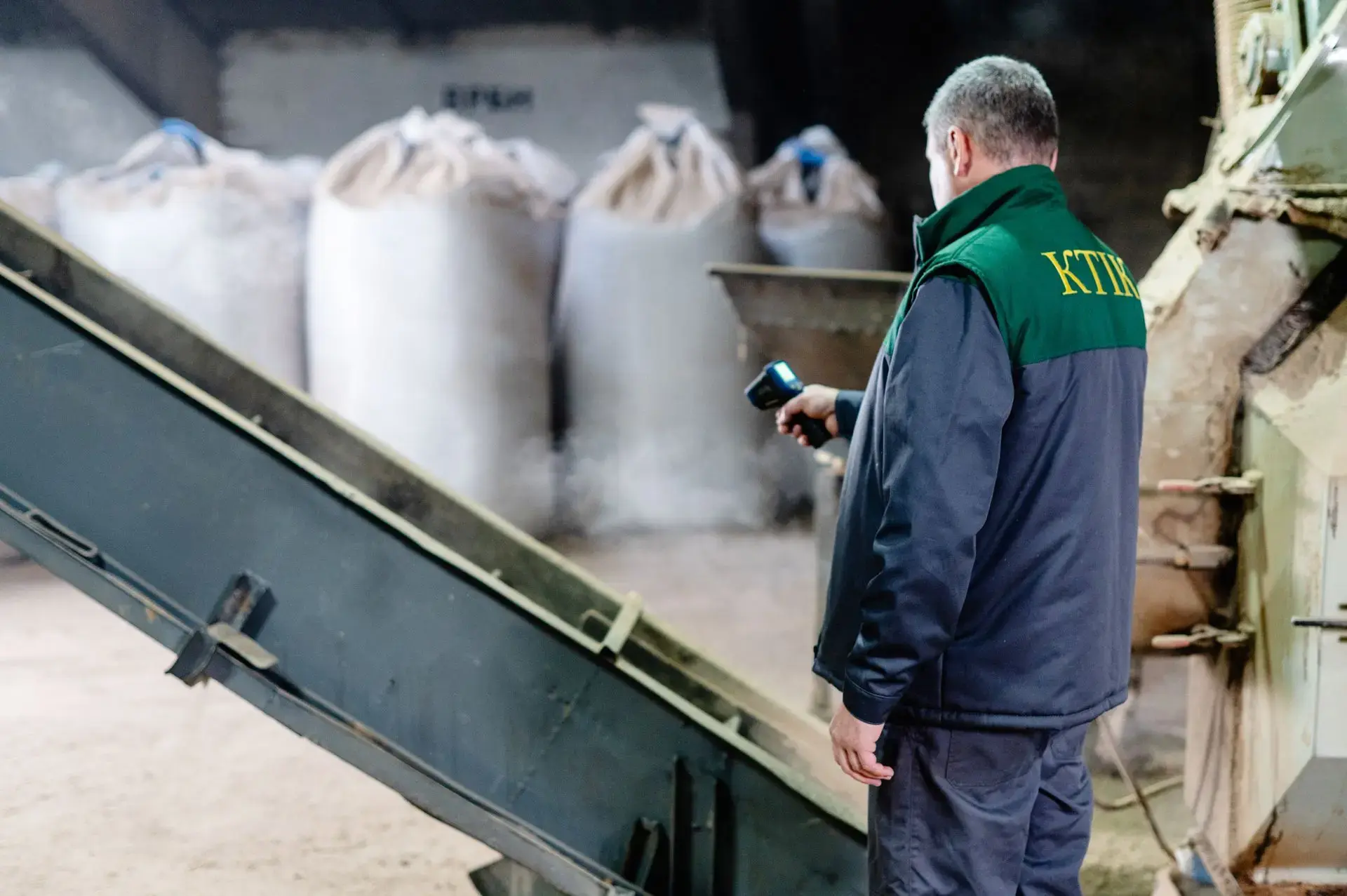 wood pellet production quality check