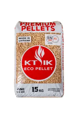 pine wood pellet bag